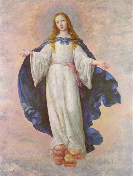 Francisco de Zurbaran La Inmaculada Concepcion France oil painting art